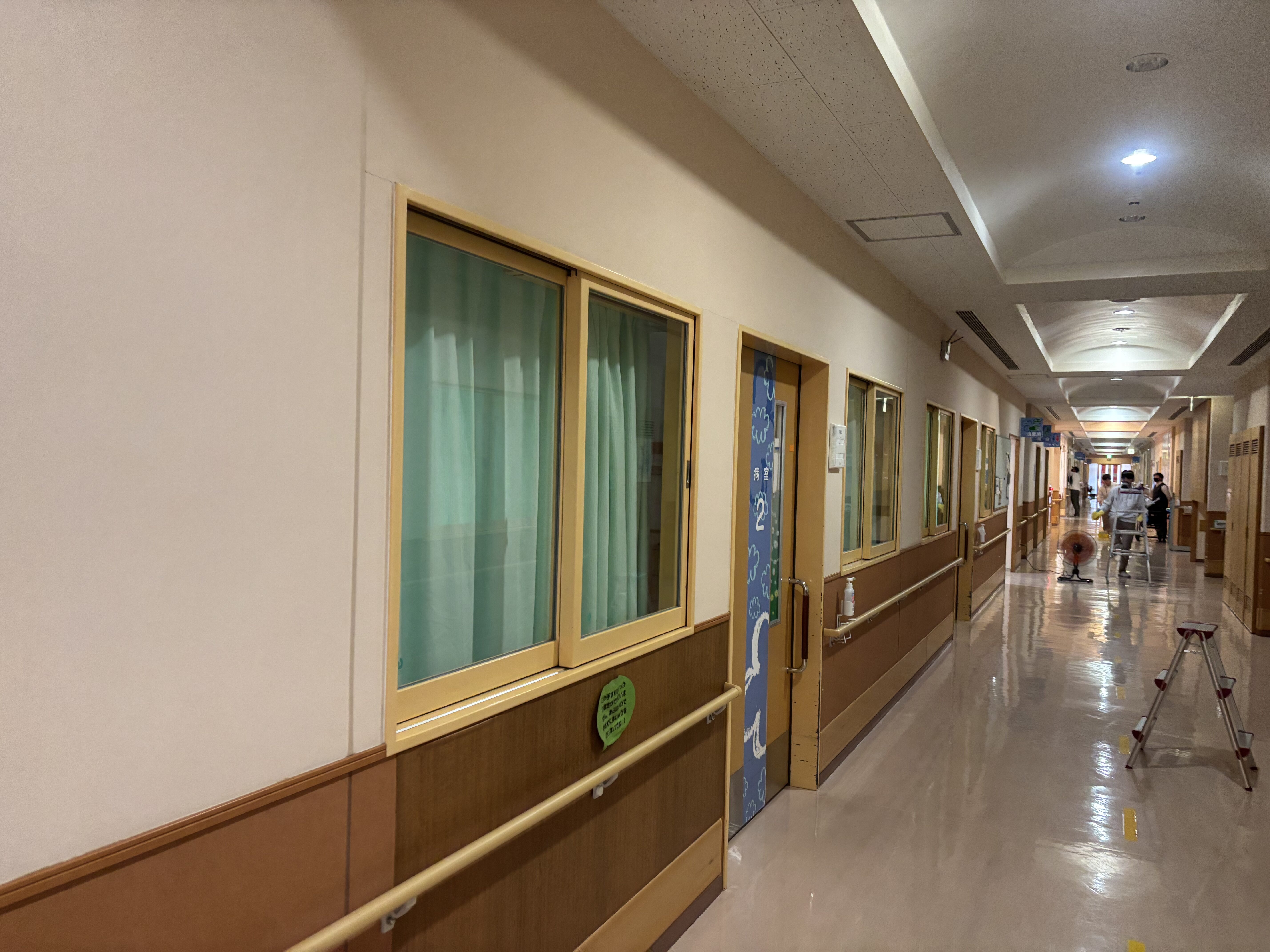 エアコンが原因のカビ被害をゼロへ。病院全体を清潔空間にの施工後の状態