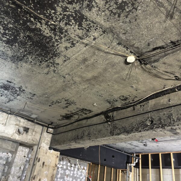 地下のカビ対策｜施工前