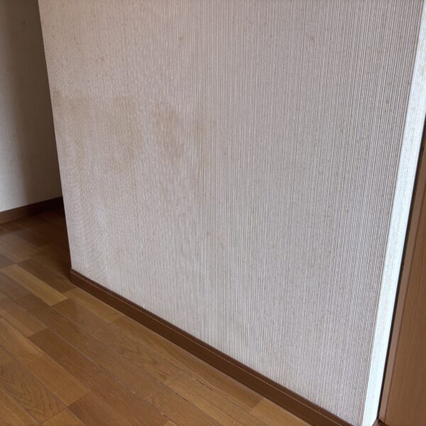 玄関のカビ対策｜施工前