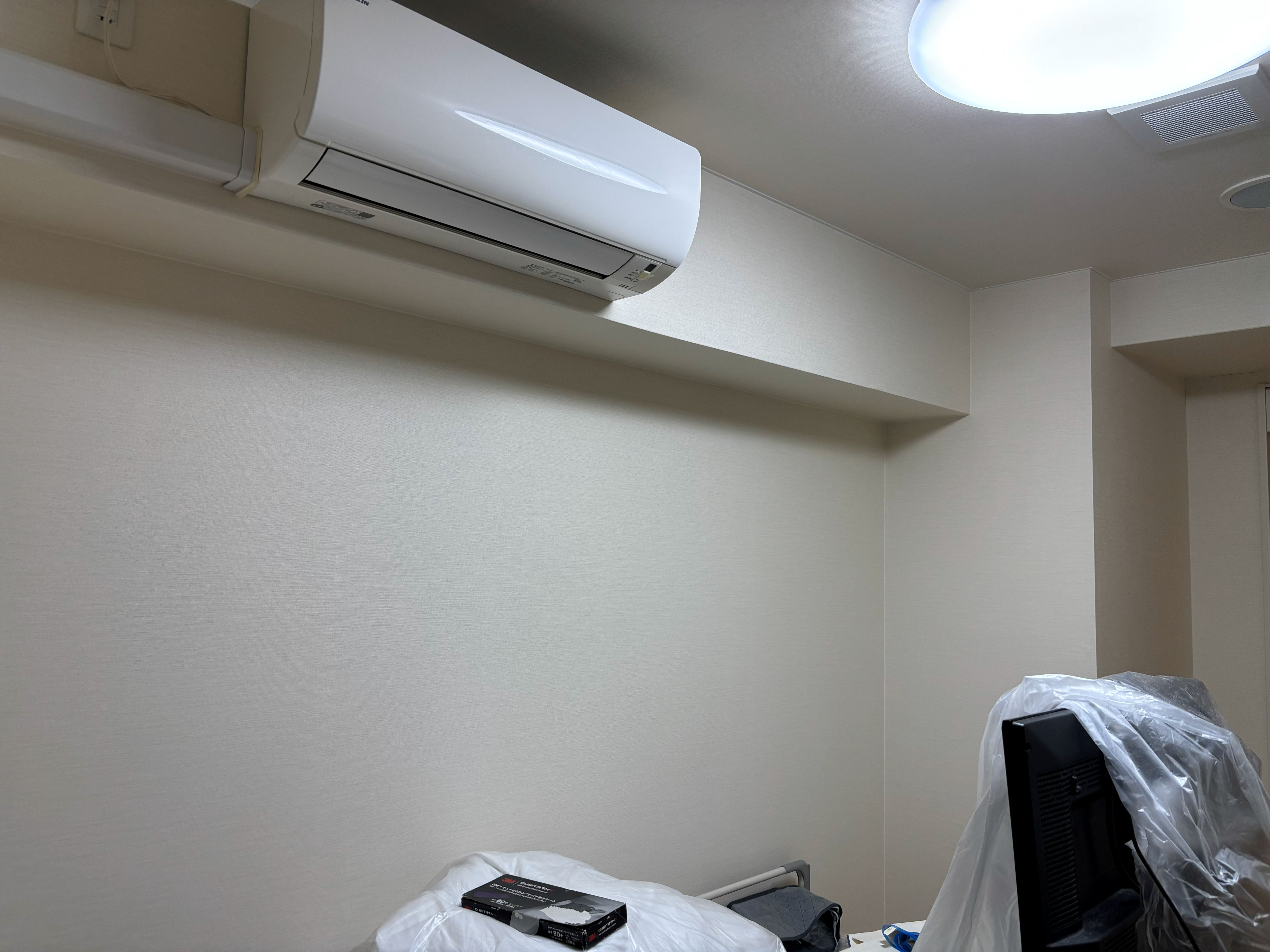 老人ホーム居室の環境改善施工の施工後の状態